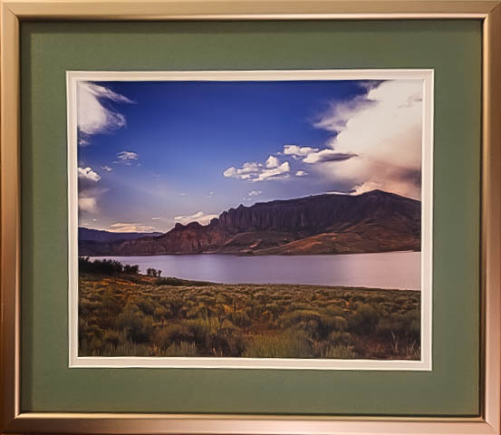 Sunset Lake and pinnacles